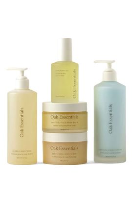 Oak Essentials Oak Essentials The Body Routine Set $242 Value 