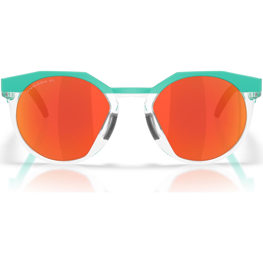 Oakley Oakley HSTN 52mm Polarized Round Sunglasses