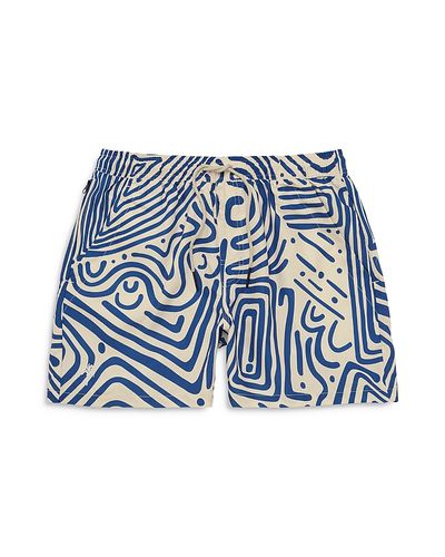 Oas Oas Eldovado Relaxed Staight Fit 4.7 Swim Trunks