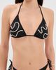 OAS OAS Embroidered Calia Bikini Top Black - 2