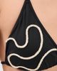 OAS OAS Embroidered Calia Bikini Top Black - 6