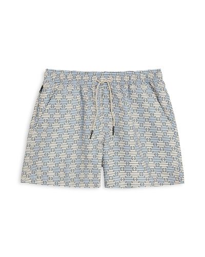 Oas Oas Forti 4.5 Patterned Drawstring Swim Shorts