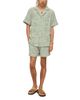 Oas Oas Galbanum Cuba Cotton Blend Crochet Camp Shirt - 1