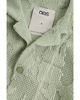Oas Oas Galbanum Cuba Cotton Blend Crochet Camp Shirt - 4