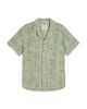 Oas Oas Galbanum Cuba Cotton Blend Crochet Camp Shirt - 5