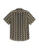 Oas Oas Hypnotise Cuba Cotton Terry Relaxed Fit Button Down Shirt - 2