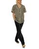 Oas Oas Hypnotise Cuba Cotton Terry Relaxed Fit Button Down Shirt - 5