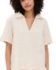 OAS OAS Jaffa Waffle Shirt Ecru XS - 1