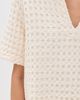 OAS OAS Jaffa Waffle Shirt Ecru XS - 6