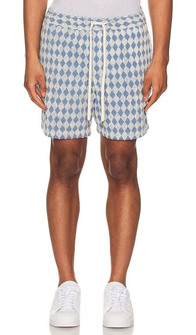 OAS OAS Navy Diamond Terry Shorts