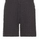 OAS OAS Nearly Black Porto Waffle Shorts - 1