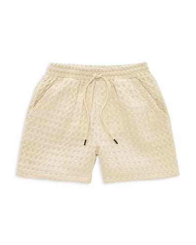 Oas Oas Porto Cotton Waffle Regular Fit 6 Shorts