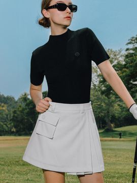 OBER GOLF & SPORTS Cool Base Layer Knitwear [Black]