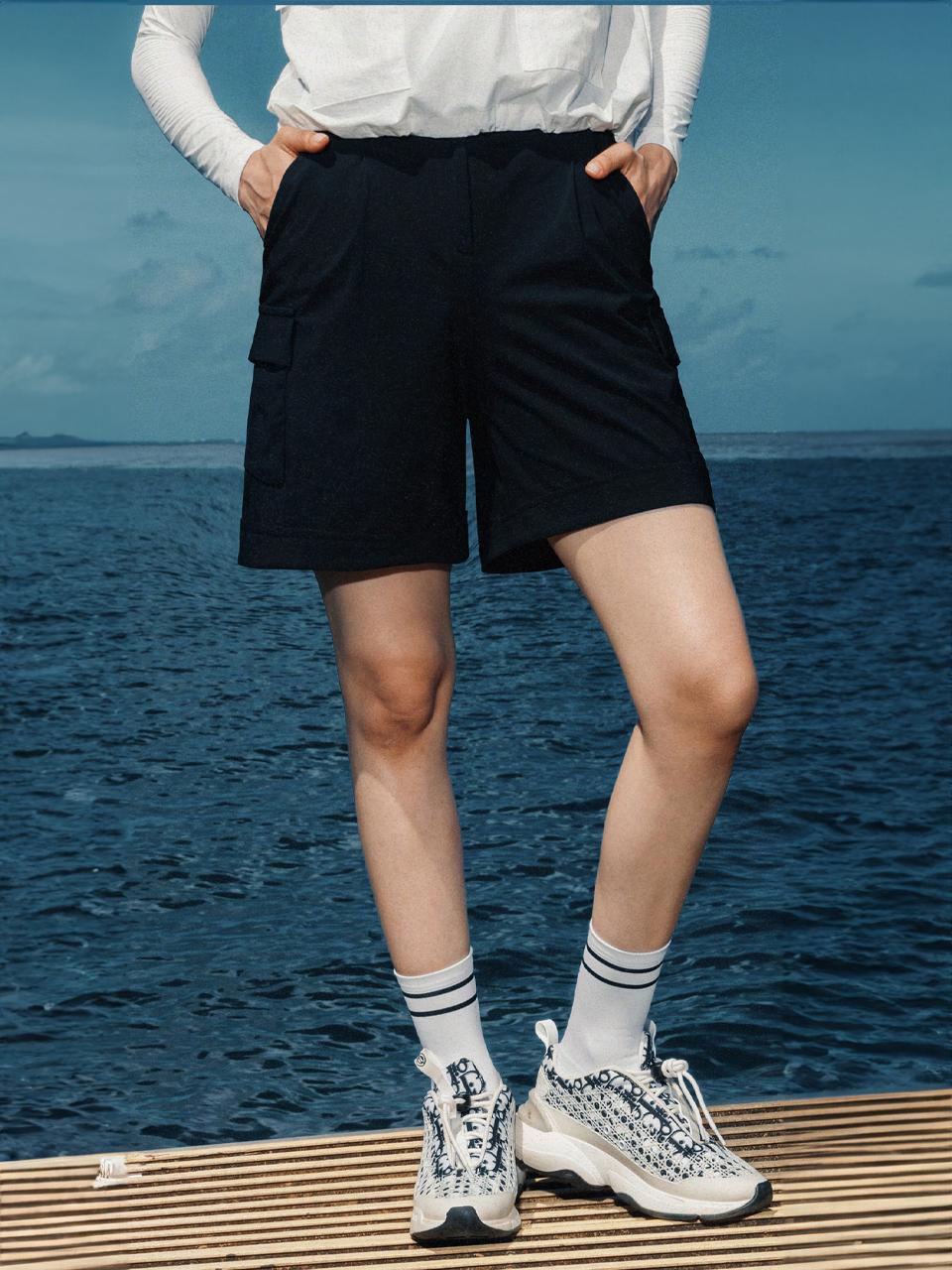 OBER GOLF & SPORTS Cool spandex Shorts (black)
