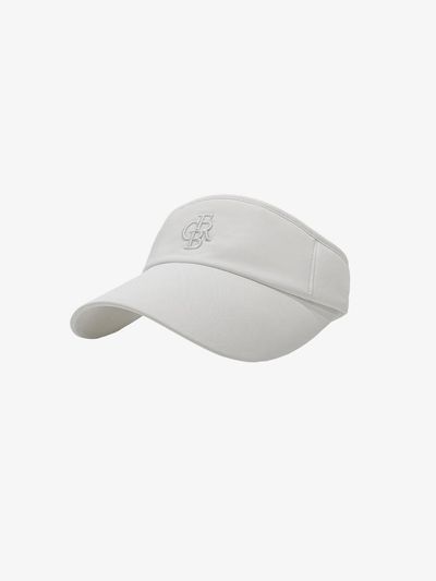 OBER GOLF & SPORTS Lightweight Adjustable Essential Symbol Visor [Beige]
