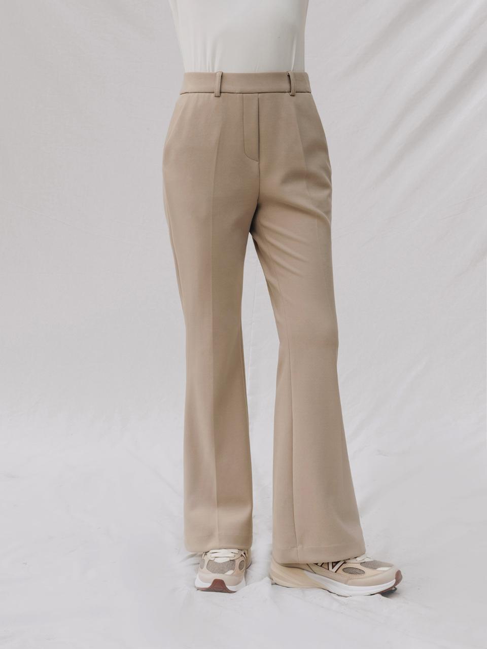 OBER GOLF & SPORTS X-PEN Light Bootcut Pants [beige]