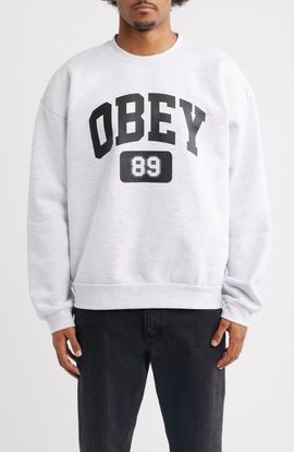 Obey Obey Academy Graphic Sweatshirt
