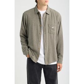 Obey Obey Bigwig Jack Plaid Cotton Button-Up Shirt