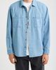 Obey Obey Charlie Cotton Denim Button-Up Top - 1
