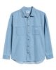 Obey Obey Charlie Cotton Denim Button-Up Top - 5
