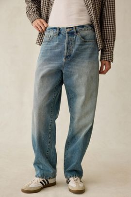 OBEY OBEY Classic Baggy Fit Jean in Heavy Vintage Light, Men's at Urban Outfitters