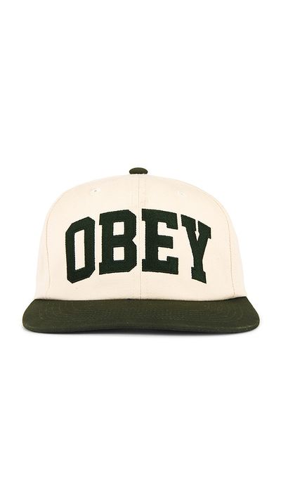 Obey Obey Collegiate 6 Panel Strapback