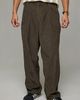 OBEY OBEY Dean Pleated Corduroy Pants in Brown, Men's at Urban Outfitters - 1