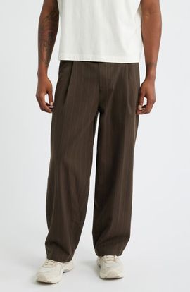 Obey Obey Dean Pleated Stripe Pants