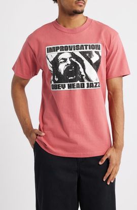 Obey Obey Improvisation Cotton Graphic T-Shirt