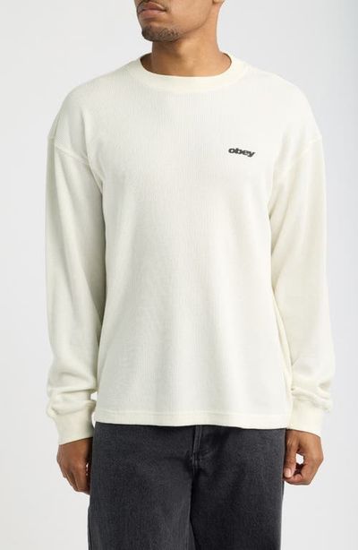 Obey Obey League Long Sleeve Thermal T-Shirt