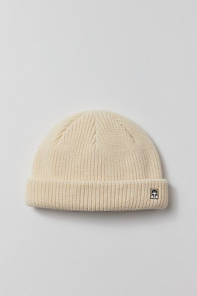 OBEY OBEY Micro Beanie in White, Men's at Urban Outfitters
