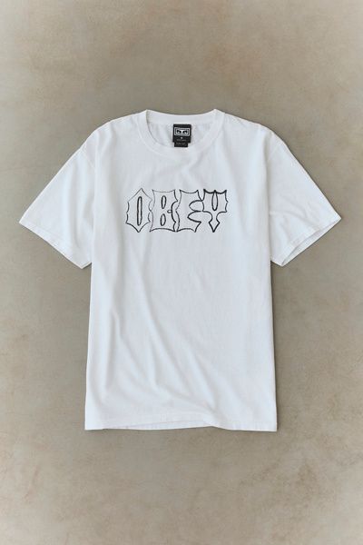 OBEY OBEY UO Exclusive Vivid Dream Graphic Tee in White, Men's at Urban Outfitters