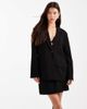 Object Object boyfriend fit tailored blazer in black - part of a set - 1
