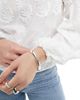 Object Object long sleeve top with applique in white - 3
