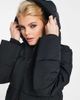 Object Object Longline Padded Coat in black - 2