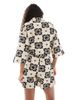 Object Object loose shorts in black and white tile print - part of a set - 2