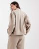 Object Object mix and match short boxy tailored blazer in taupe - part of a set-Neutral - 4