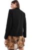 Object Object one button blazer in black - 3