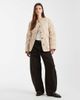Object Object onion quilted front pocket bomber jacket in humus-Neutral - 2