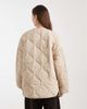 Object Object onion quilted front pocket bomber jacket in humus-Neutral - 3