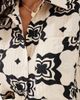 Object Object oversized shirt in mono tile print - part of a set-White - 3