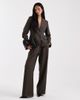 Object Object oversized tailored blazer in brown - part of a set - 2