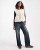 Object Object premium fluffy teddy duffle style vest in cream-White - 2