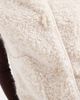 Object Object premium fluffy teddy duffle style vest in cream-White - 3