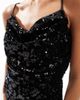 Object Object sequin applique maxi dress in black - 3