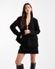 Object Object stretch tailored mini skirt in black - part of a set - 3