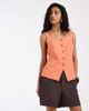 Object Object stretch tailored shorts in chocolate-Brown - 2