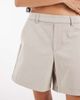 Object Object stretch tailored shorts in cream-White - 2