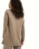 Object Object tailored blazer in taupe - part of a set-Brown - 3
