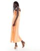 Object Object textured cami midi dress in orange - 3